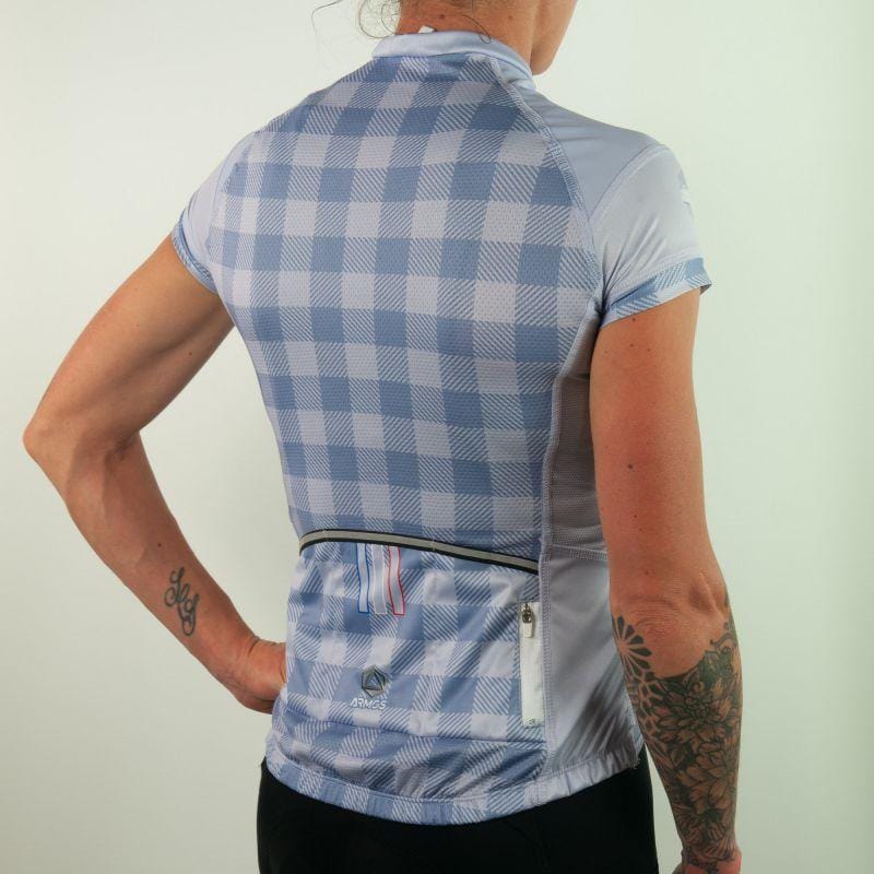 MAILLOT FEMME GRAVEL ARMOS CONQUEST LAVANDE MC V-MAILLOT SILA SPORTS