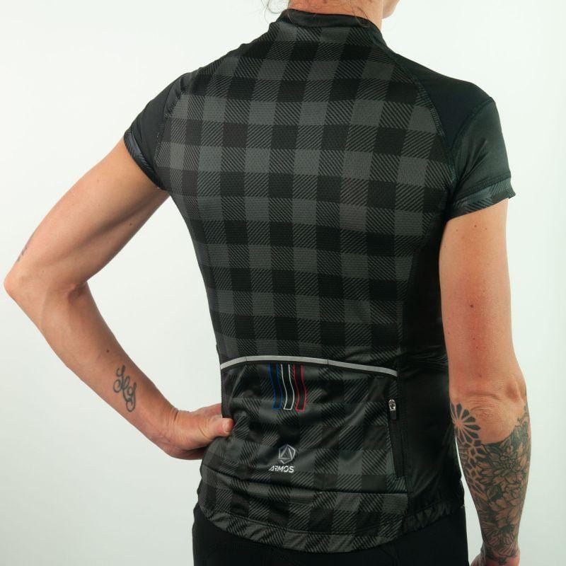 MAILLOT FEMME GRAVEL ARMOS CONQUEST NOIR MC V-MAILLOT SILA SPORTS