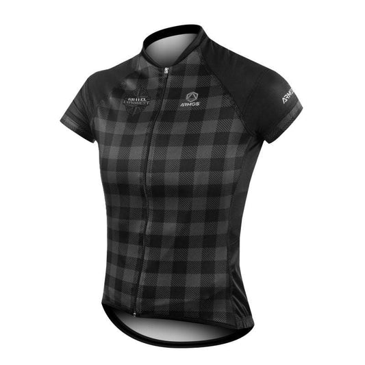 MAILLOT FEMME GRAVEL ARMOS CONQUEST NOIR MC V-MAILLOT SILA SPORTS XS NOIR