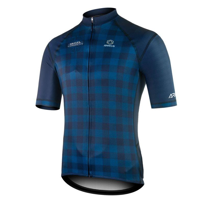 MAILLOT GRAVEL ARMOS CONQUEST BLEU MARINE MC V-MAILLOT SILA SPORTS XS BLEU MARINE