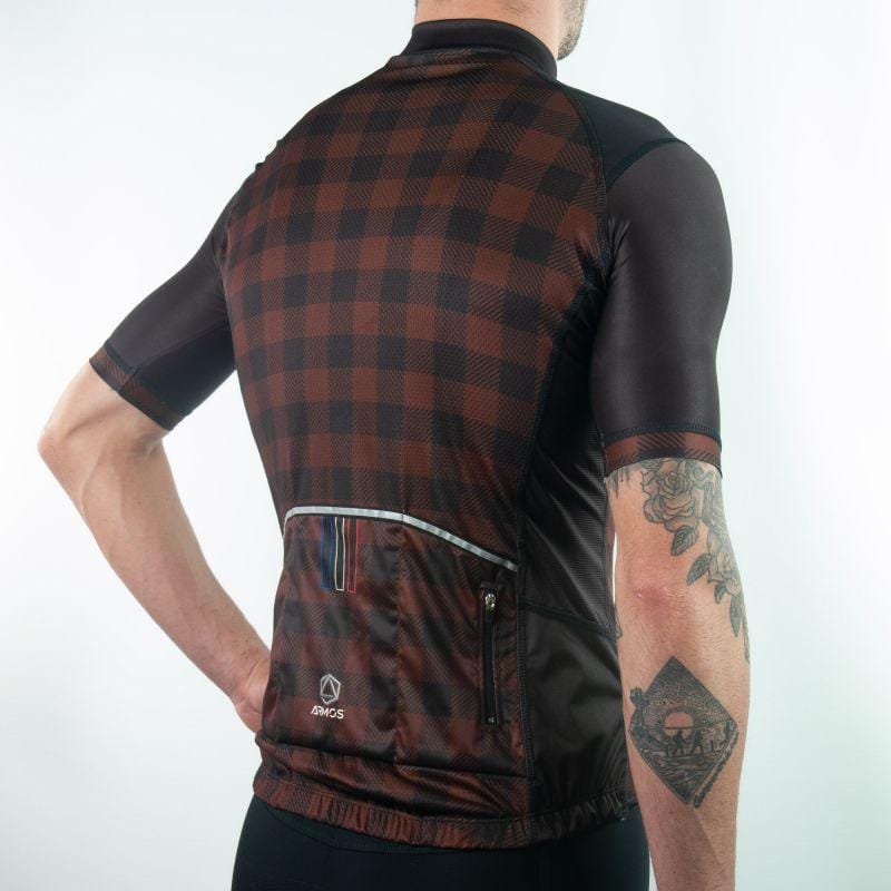 MAILLOT GRAVEL ARMOS CONQUEST MARRON MC V-MAILLOT SILA SPORTS