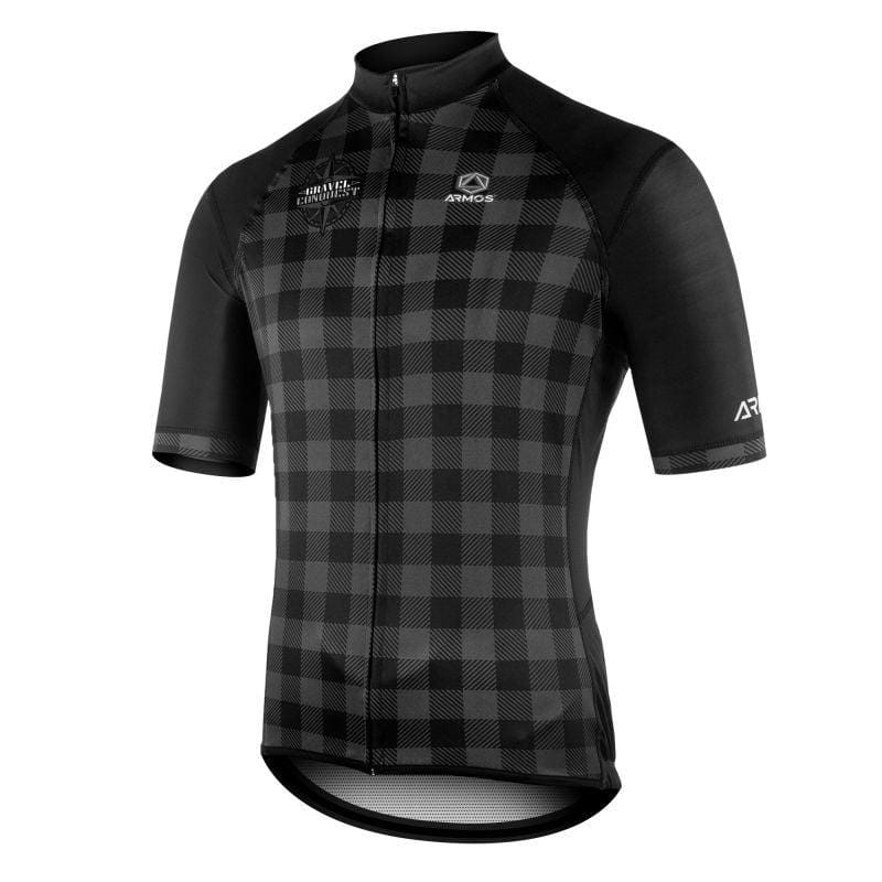 MAILLOT GRAVEL ARMOS CONQUEST NOIR MC V-MAILLOT SILA SPORTS
