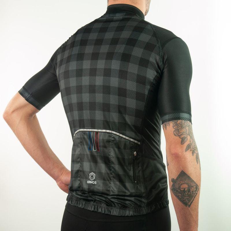 MAILLOT GRAVEL ARMOS CONQUEST NOIR MC V-MAILLOT SILA SPORTS