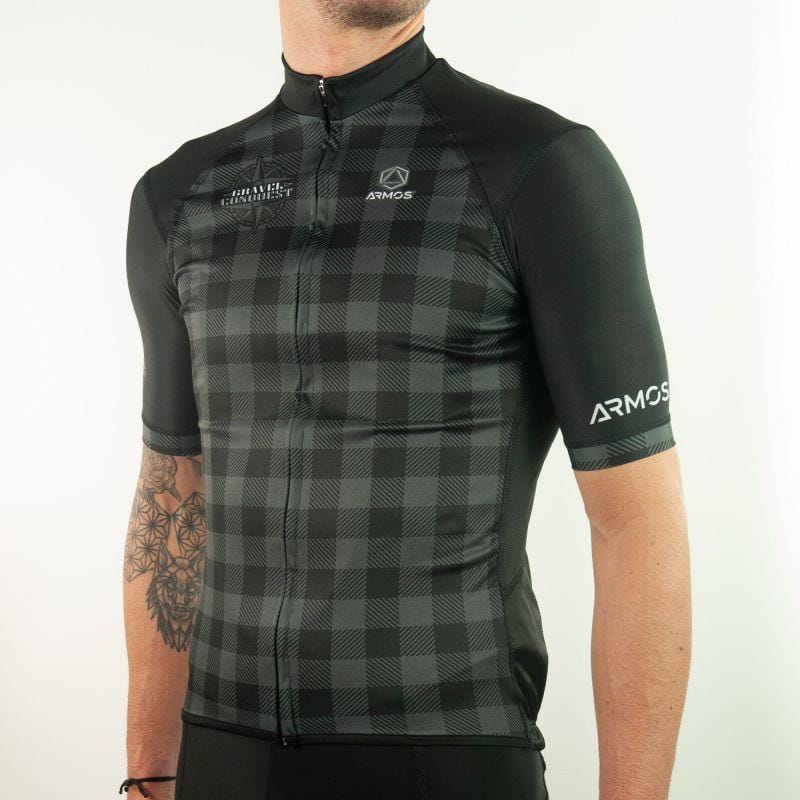 MAILLOT GRAVEL ARMOS CONQUEST NOIR MC V-MAILLOT SILA SPORTS