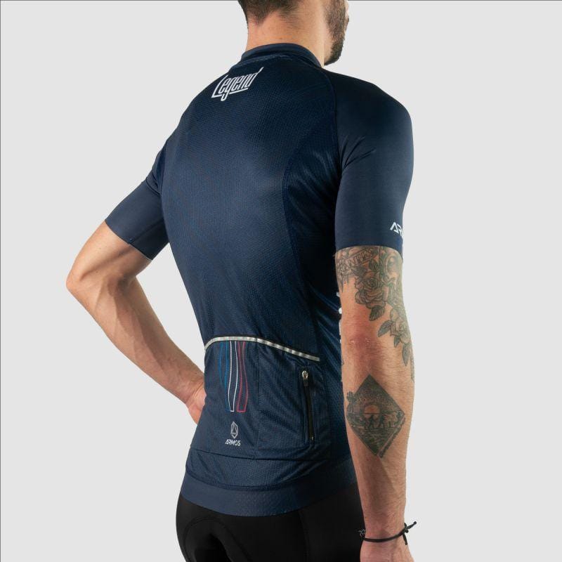 MAILLOT PERFO ARMOS LEGEND BLEU MARINE MC V-MAILLOT SILA SPORTS