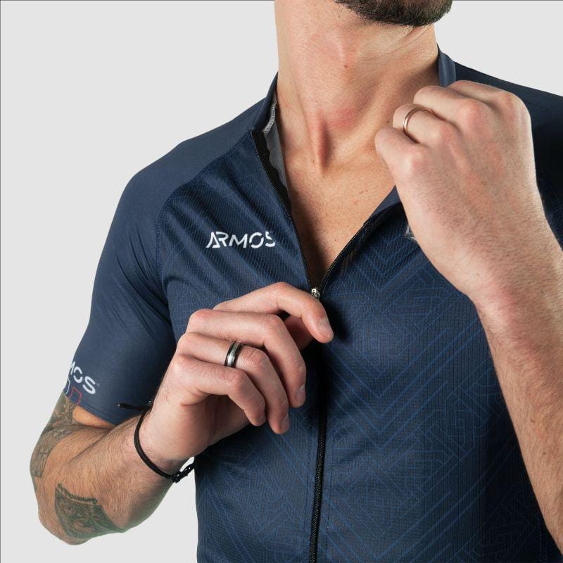 MAILLOT PERFO ARMOS LEGEND BLEU MARINE MC V-MAILLOT SILA SPORTS