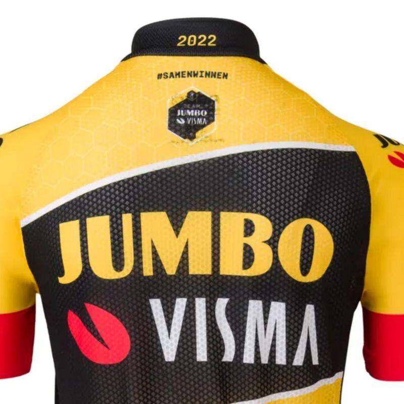 MAILLOT REPLICA JUMBO VISMA 2022 MC V-MAILLOT SILA SPORTS