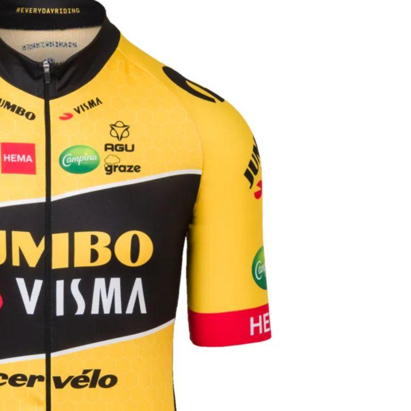 MAILLOT REPLICA JUMBO VISMA 2022 MC V-MAILLOT SILA SPORTS