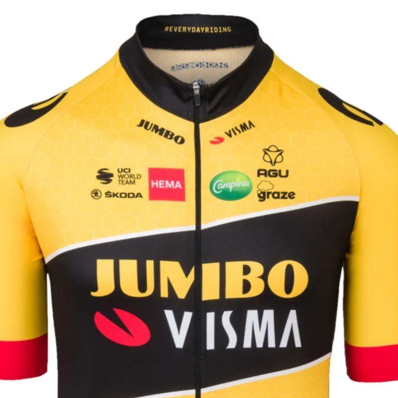 MAILLOT REPLICA JUMBO VISMA 2022 MC V-MAILLOT SILA SPORTS