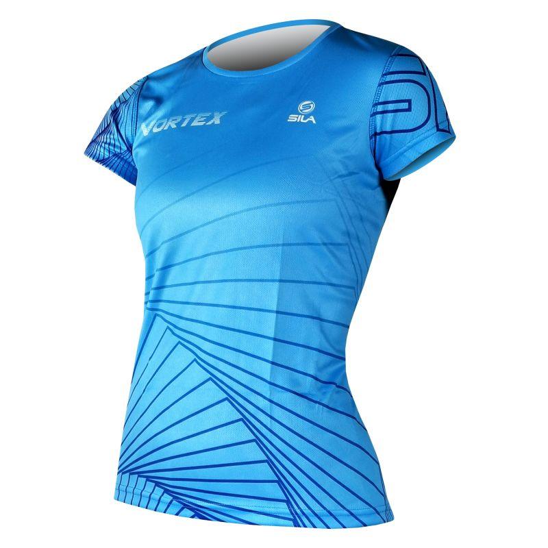 MAILLOT RUNNING FEMME SILA VORTEX - BLEU Référence 2225 - V-MAILLOT SILA SPORT XS BLEU