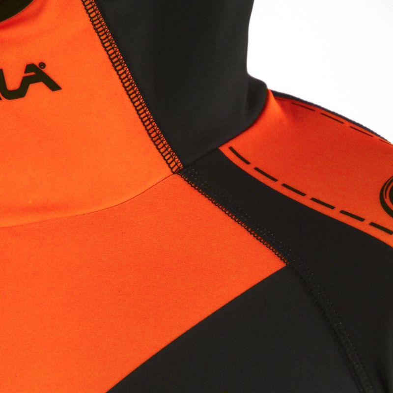 MAILLOT RUNNING HIVER - SILA FLUO STYLE 3 - ORANGE 2426 V SILA SPORT