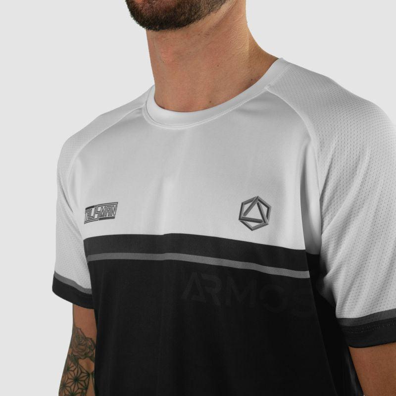 MAILLOT RUNNING HOMME ARMOS TALISMAN GRIS V-MAILLOT SILA SPORTS