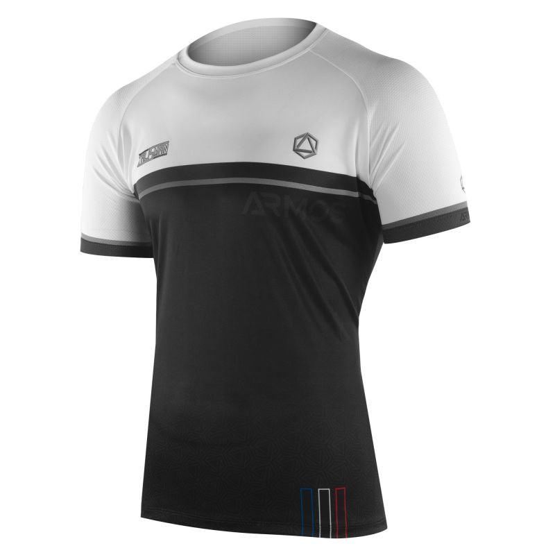 MAILLOT RUNNING HOMME ARMOS TALISMAN GRIS V-MAILLOT SILA SPORTS XS GRIS