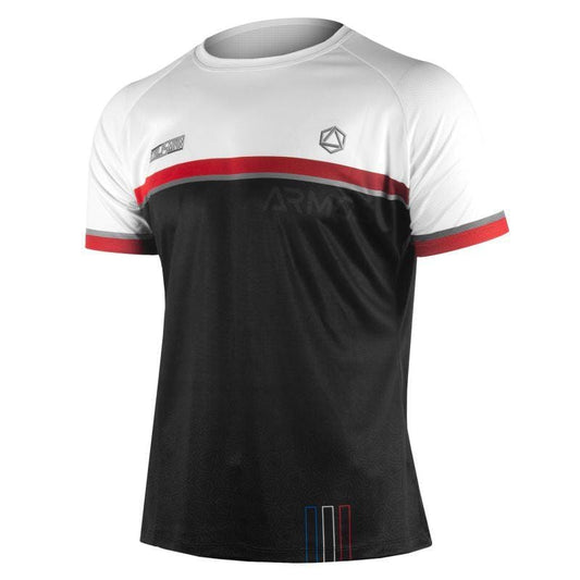 MAILLOT RUNNING HOMME ARMOS TALISMAN ROUGE V-MAILLOT SILA SPORTS XS ROUGE