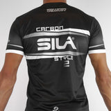 MAILLOT RUNNING HOMME - SILA CARBON STYLE 2 - BLANC 1703 M-RUNNING SILA SPORT