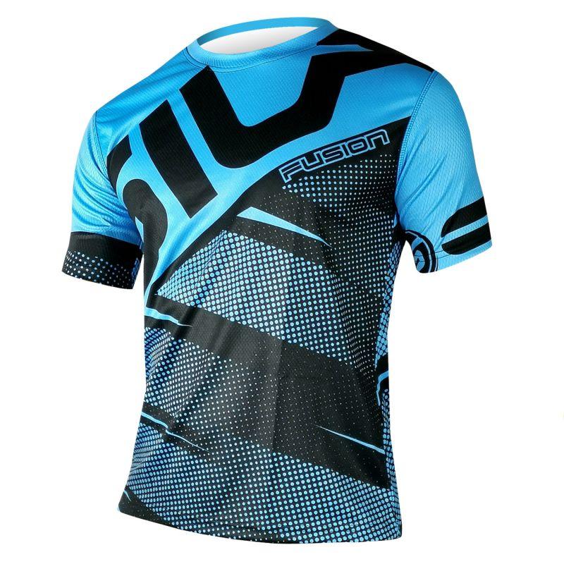 MAILLOT RUNNING HOMME SILA FUSION - BLEU Référence 2223 V-MAILLOT SILA SPORTS XS BLEU