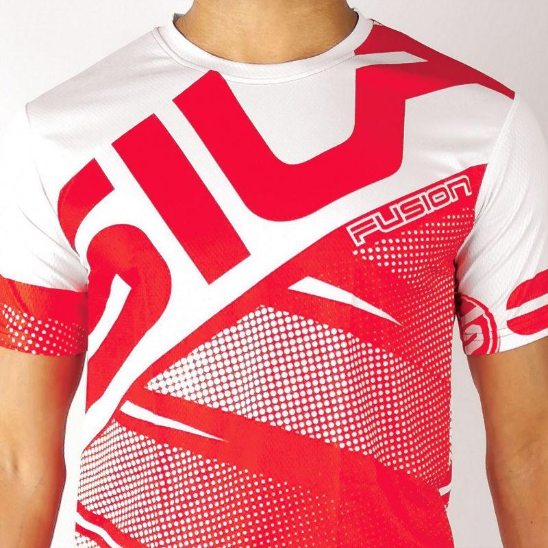 MAILLOT RUNNING HOMME SILA FUSION - ROUGE Référence 2222 V-MAILLOT SILA SPORTS