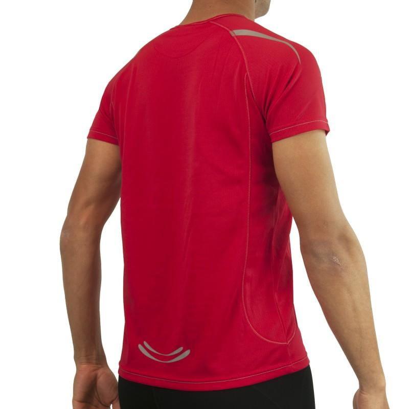 MAILLOT RUNNING - SILA PRIME ROUGE - Manches courtes 1299 M-RUNNING SILA SPORT
