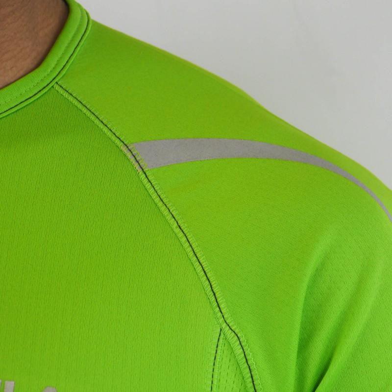 MAILLOT RUNNING - SILA PRIME VERT - Manches courtes 1300 M-RUNNING SILA SPORT