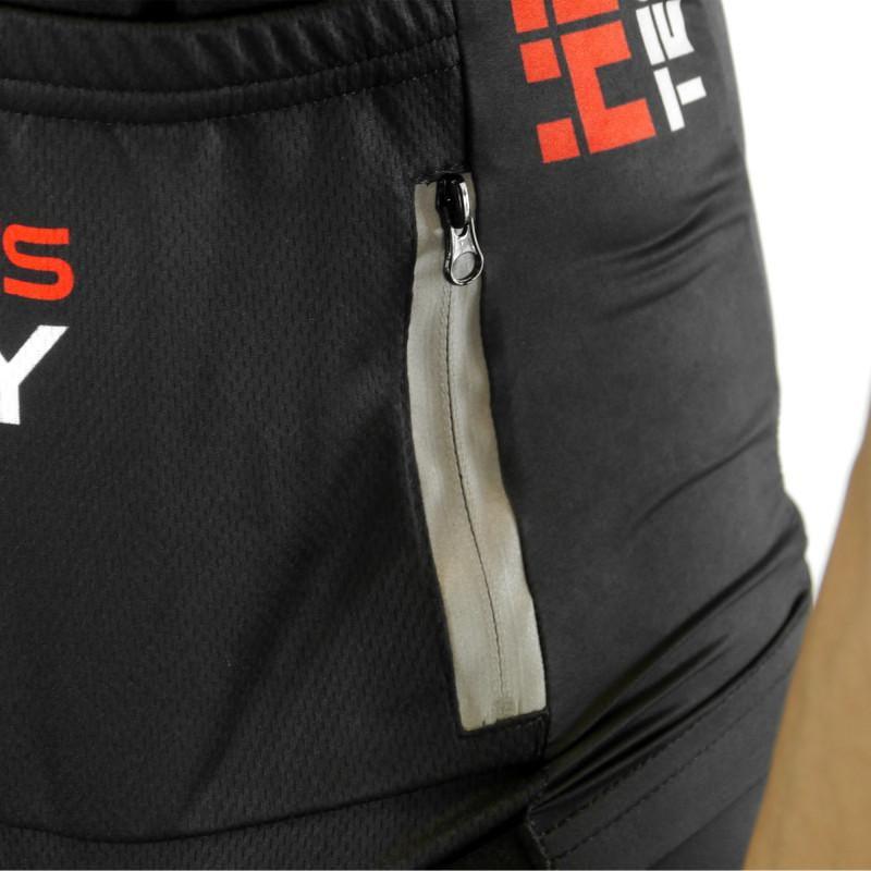 MAILLOT SILA CARBON STYLE 2 ROUGE - Manches courtes Référence 1626 V-MAILLOT LACTIKS