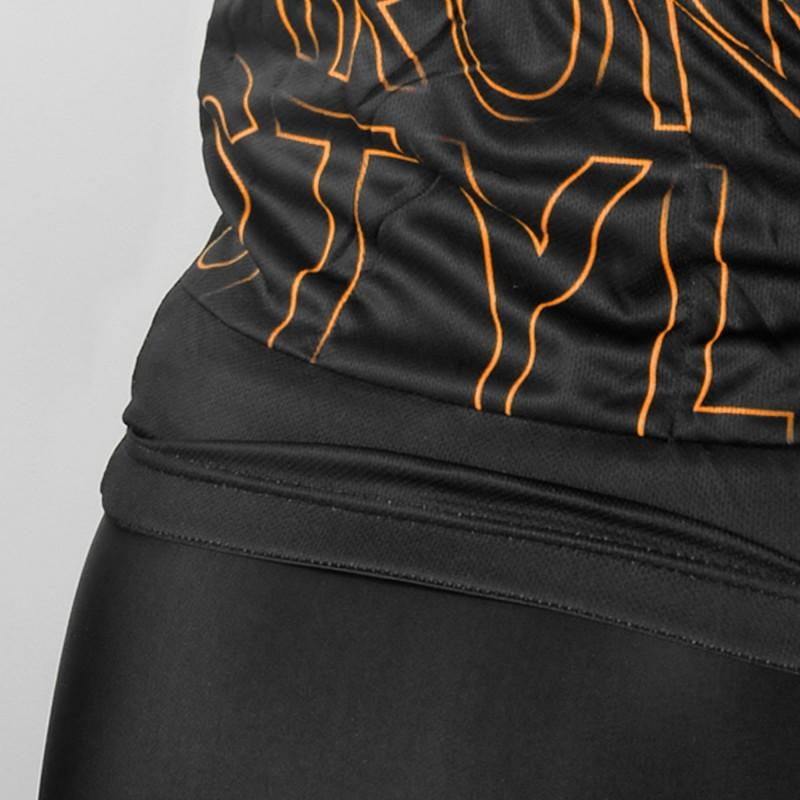 MAILLOT SILA IRON STYLE 2.0 ORANGE - MANCHES COURTES 1490 V-MAILLOT SILA SPORT