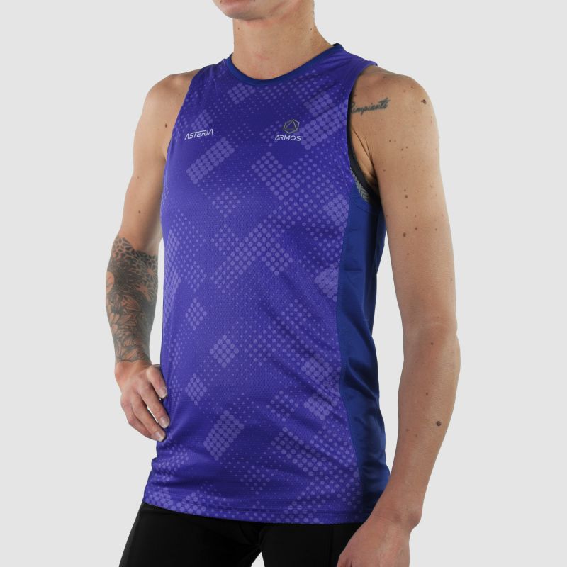 MAILLOT SM RUNNING FEMME PERFO ARMOS ASTÉRIA VIOLET V-MAILLOT SILA SPORTS