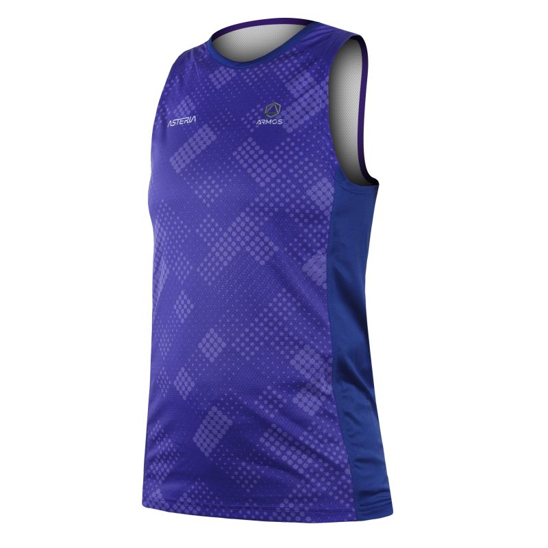 MAILLOT SM RUNNING FEMME PERFO ARMOS ASTÉRIA VIOLET V-MAILLOT SILA SPORTS XS Violet