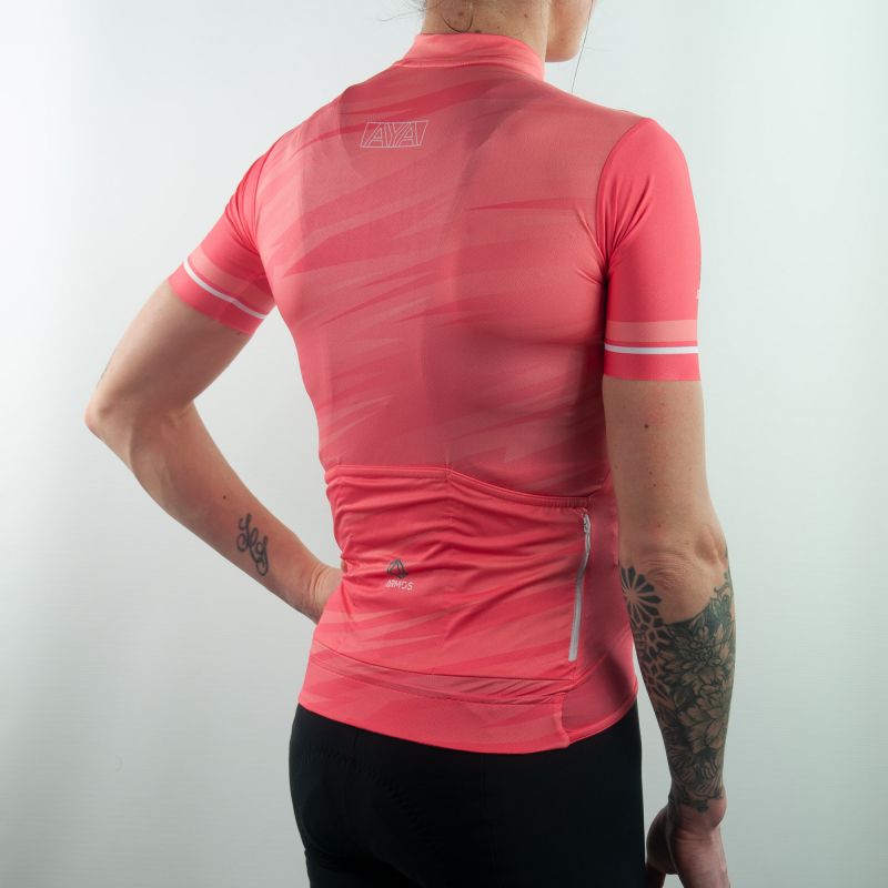 MAILLOT TOP LADY SLIMLIGHT ARMOS AYA MC SAUMON V-MAILLOT SILA SPORTS