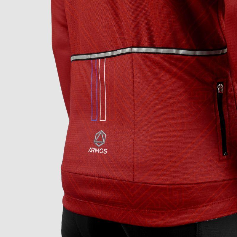 MAILLOT / VESTE MI SAISON PERFO ARMOS LEGEND ROUGE V-MAILLOT SILA SPORT