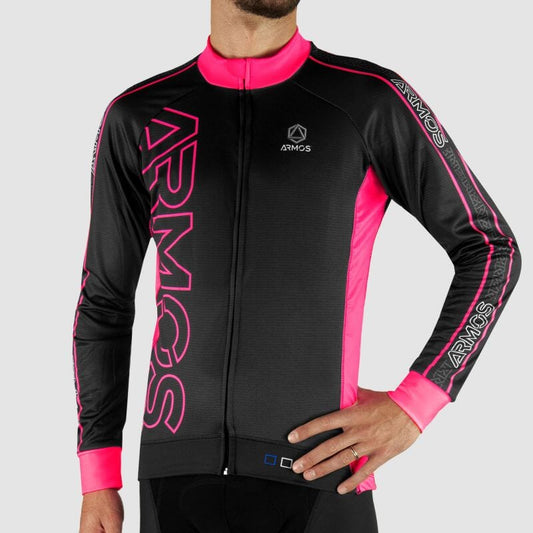 MAILLOT / VESTE MI-SAISON PERFO ARMOS NEON ROSE FLUO V-VESTE THERMIQUE SILA SPORT