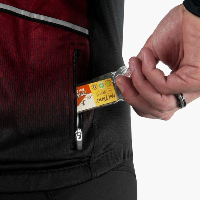 MAILLOT / VESTE MI-SAISON PRO ARMOS EPIC GRENAT V-MAILLOT SILA SPORTS