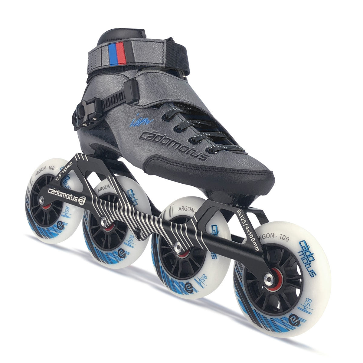 Patin de vitesse en ligne Agility-3 3x125mm DISPONIBLE MAINTENANT R-CHAUSSURE CADOMOTUS