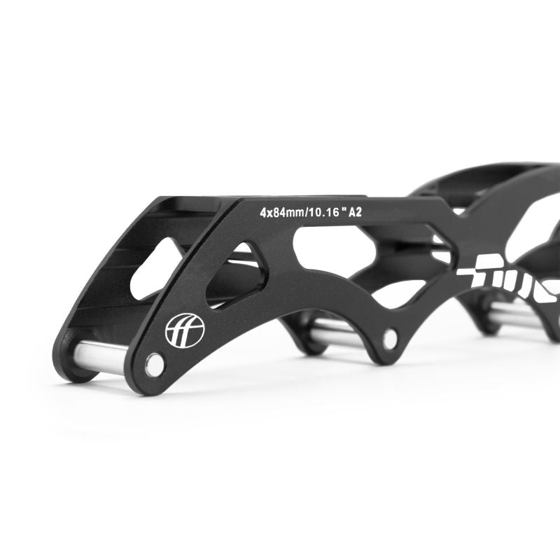 DOUBLE FF A2 PLATES - 4 X 84 – 10.16 - 165MM - BLACK/WHITE 3609