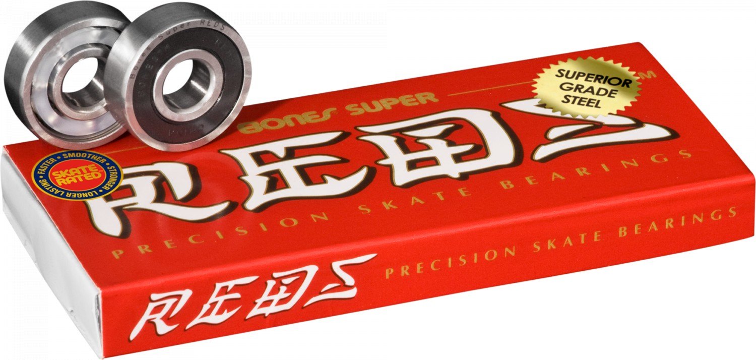 ROULEMENTS BONES® SUPER REDS®, LOT DE 16 M-BEARINGS BONES SWISS