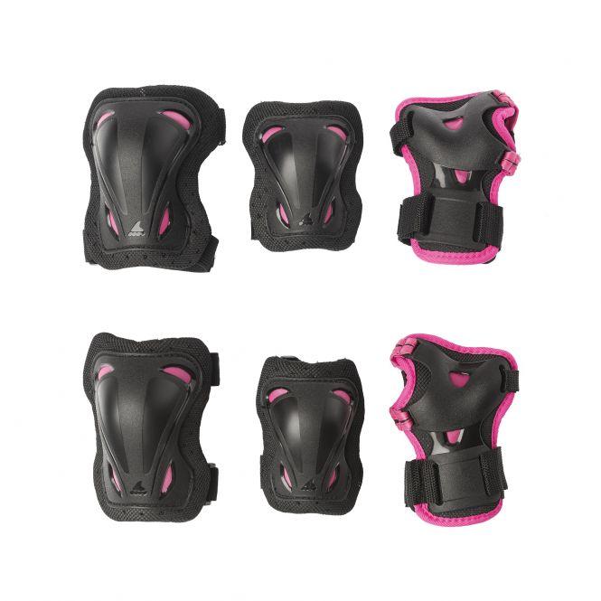 SKATE GEAR JUNIOR 3 PACK (BLACK/PINK) M-PROTECTEURS TECNICA GROUP CANADA