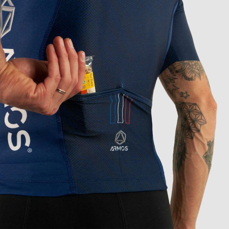 TOP TRIATHLON PERFO ARMOS LEGEND BLEU MARINE MC V-TRIFONCTION SILA SPORTS