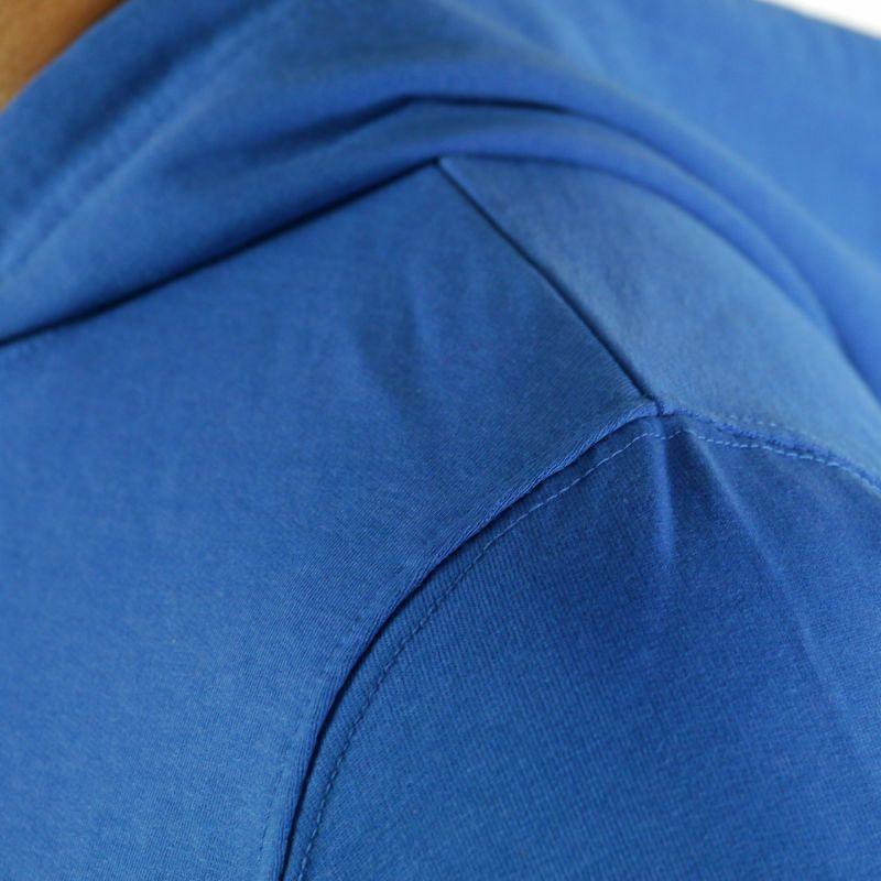 VESTE À CAPUCHE SILA PRIME BLEU/JAUNE FLUO 1871 V-VESTE SILA SPORT