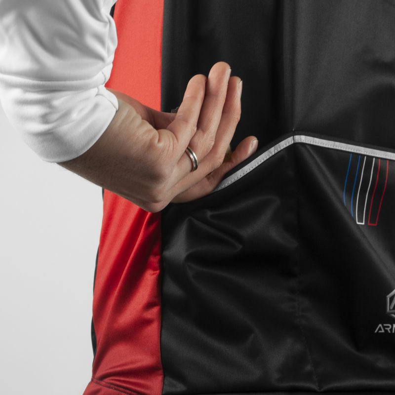 VESTE THERMIQUE ARMOS TALISMAN ROUGE V-VESTE THERMIQUE SILA SPORTS