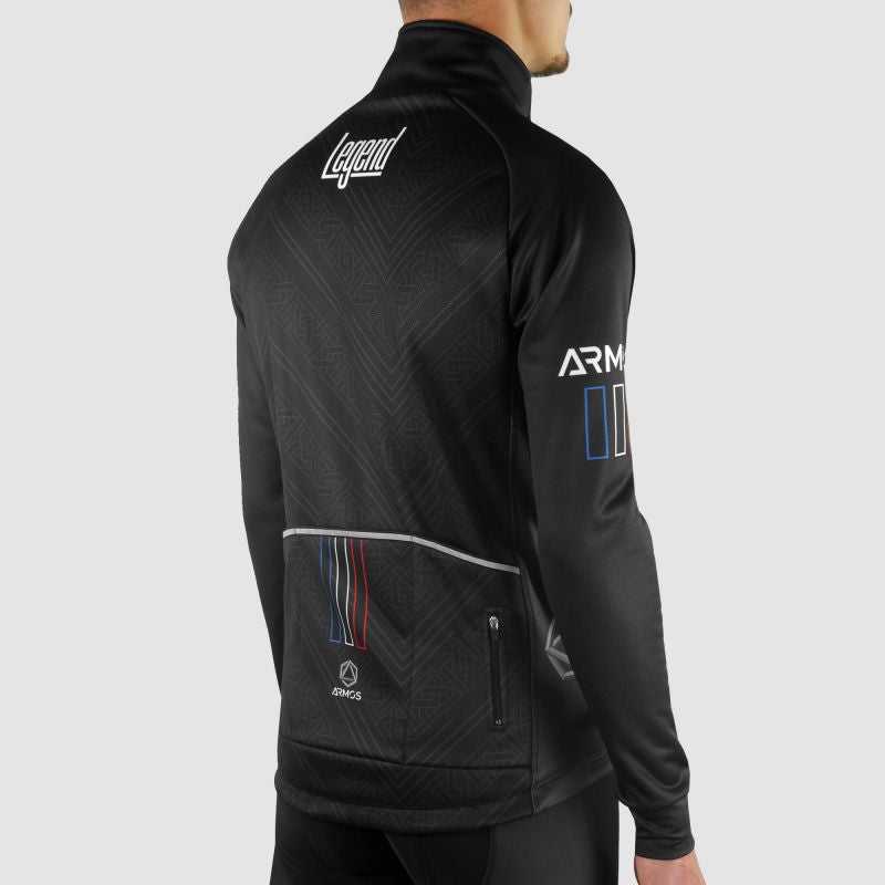 VESTE THERMIQUE PERFO ARMOS LEGEND NOIR V-VESTE THERMIQUE SILA SPORT