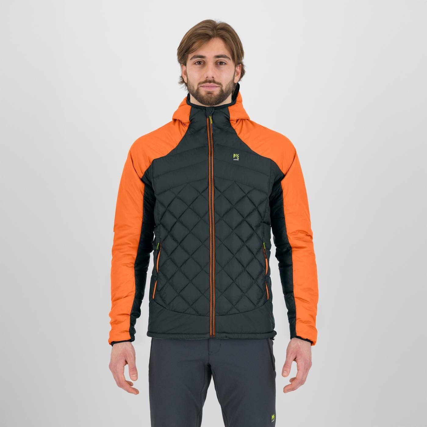 VESTE LASTEI ACTIVE PLUS    GRIS BOIS/ORANGE VIBRANT | 2500580-023  2026