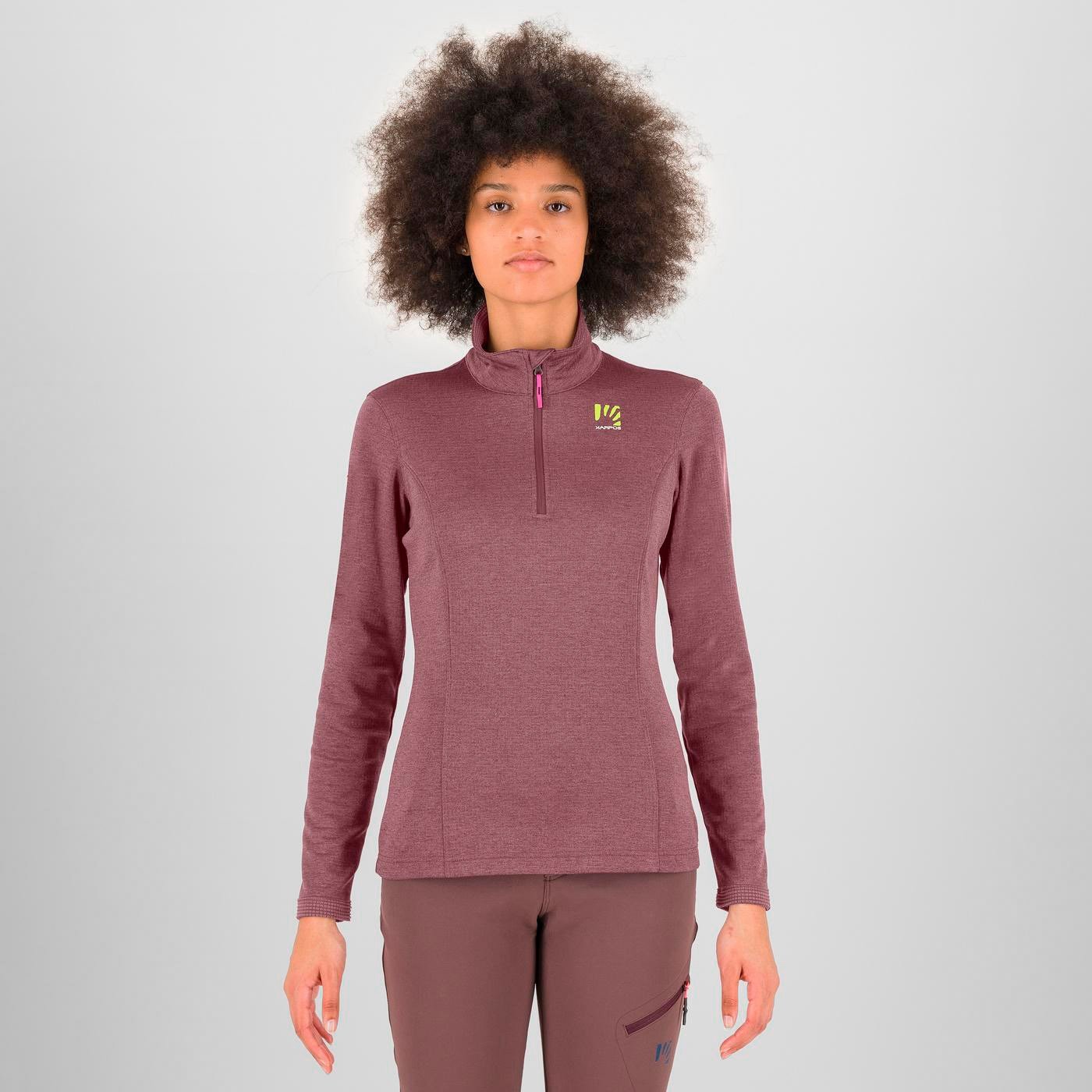 PIZZOCCO W HALF ZIP DECO PINK | 2500710-033 2026 