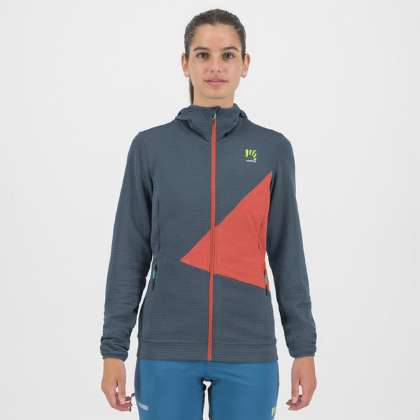 NUVOLAU W FLEECE INDIGO VINTAGE/WARM CORAL | 2500952-017 2026