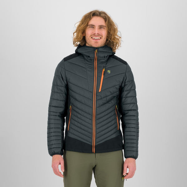 VESTE PIAN LONGHI    GRIS BOIS/NOIR/ORANGE VIBRANT | 2511010-023    2026
