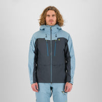 MIDI SHELL JACKET WOODL.GRAY/SMOKE BLUE | 2511019-008  2025-26