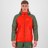 ALAGNA DOWN JACKET  SPICY ORANGE/THYME | 2511021-024     2025-26