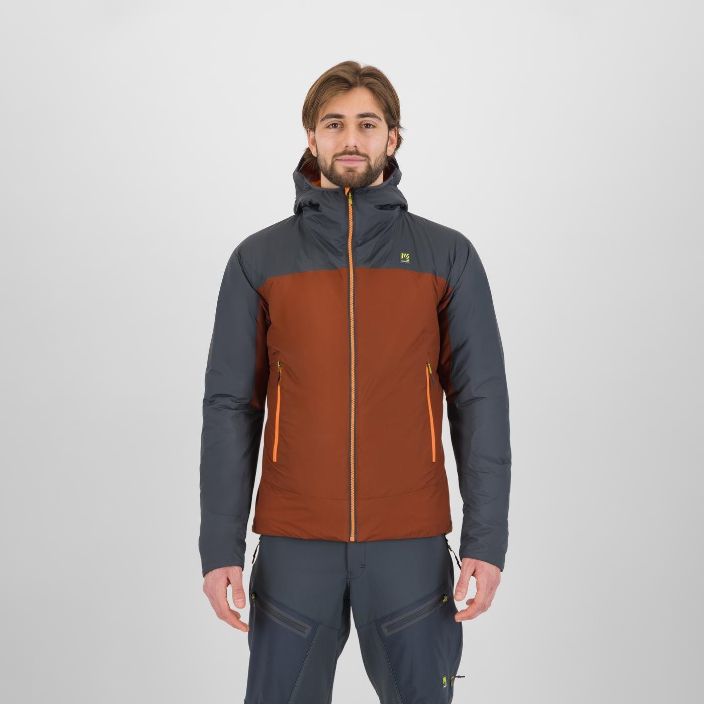 VINSON EVO JACKET MAHOGANY/GREY WOOD | 2511023-022 2025-26 