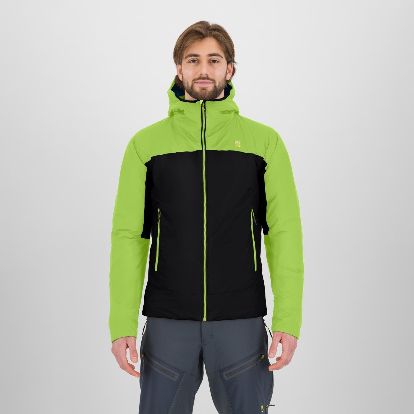 VINSON EVO JACKET BLACK/ACID LEMON | 2511023-038 2025-26 