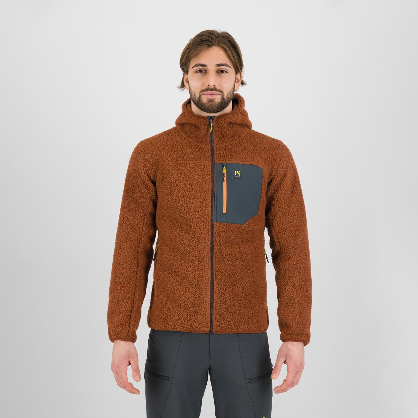 MOIAZZA RETRò DEPTHS/TARGON HOODED FLEECE | MAHOGANY/GREY WOOD | 2531077-022 2026