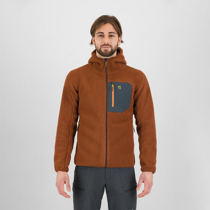 MOIAZZA RETRò DEPTHS/TARGON HOODED FLEECE | MAHOGANY/GREY WOOD | 2531077-022 2026