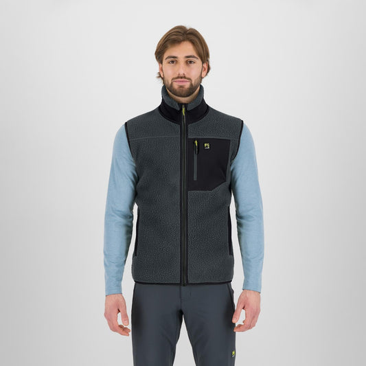 MOIAZZA RETRò FLEECE VEST     WOODL.GRAY/BLACK | 2531078-401N  2026